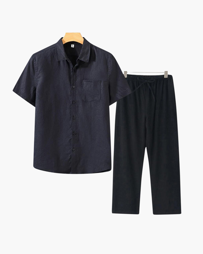 Conjunto Masculino Amalvi Positano em Linho