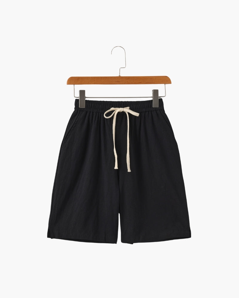 Shorts Masculino Amalvi Positano em Linho e Algodão