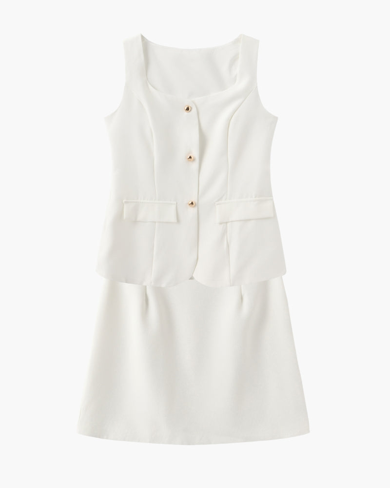 Conjunto Feminino Amalvi Monaco em Alfaiataria