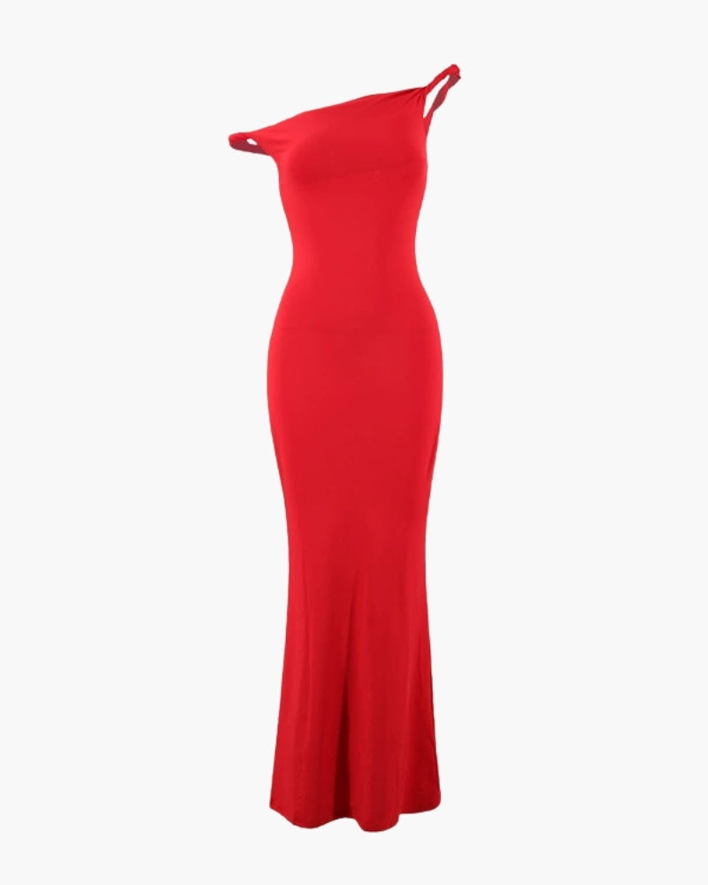 Vestido Feminino Amalvi Capri One Shoulder