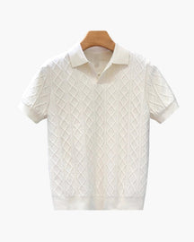 Camisa Polo Masculina Amalvi Treviso em Malha