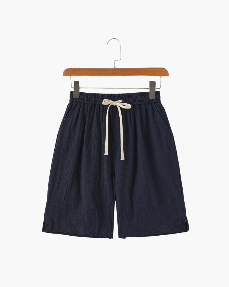 Shorts Masculino Amalvi Positano em Linho e Algodão