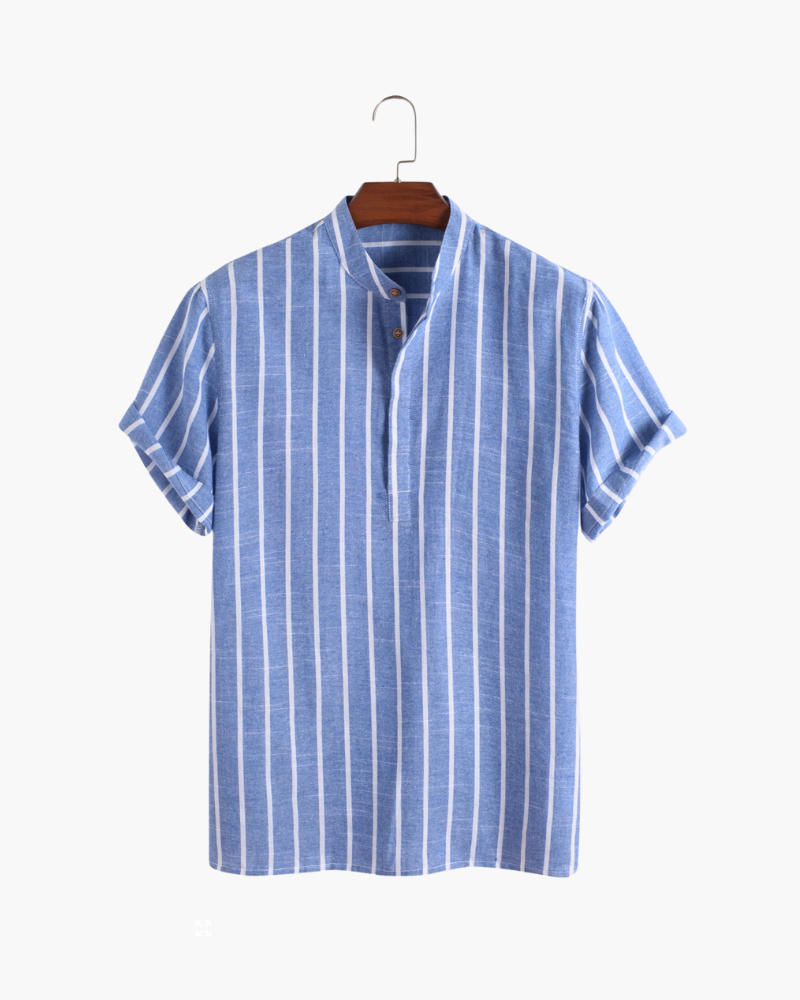 Camisa Masculina Amalvi Amalfi em Linho