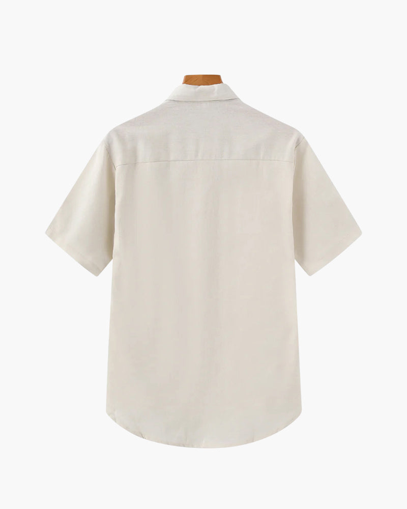 Camisa Masculina Amalvi Positano Linho