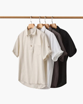 Camisa Masculina Amalvi Positano Linho