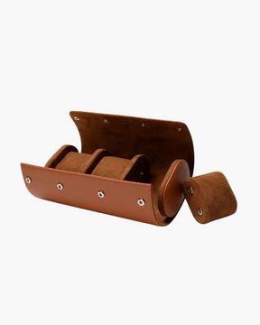 Porta Relógios Amalvi Milano Travel Case (3 Slots)