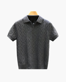 Camisa Polo Masculina Amalvi Treviso em Malha
