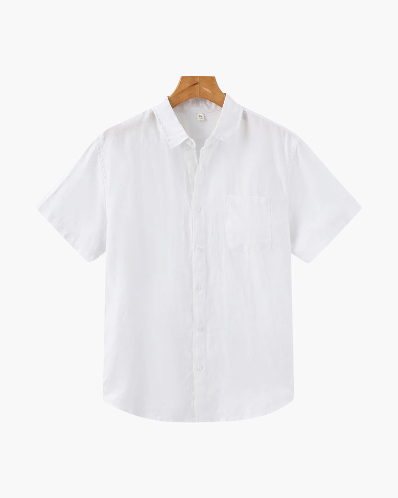 Camisa Masculina Amalvi Firenze em Linho