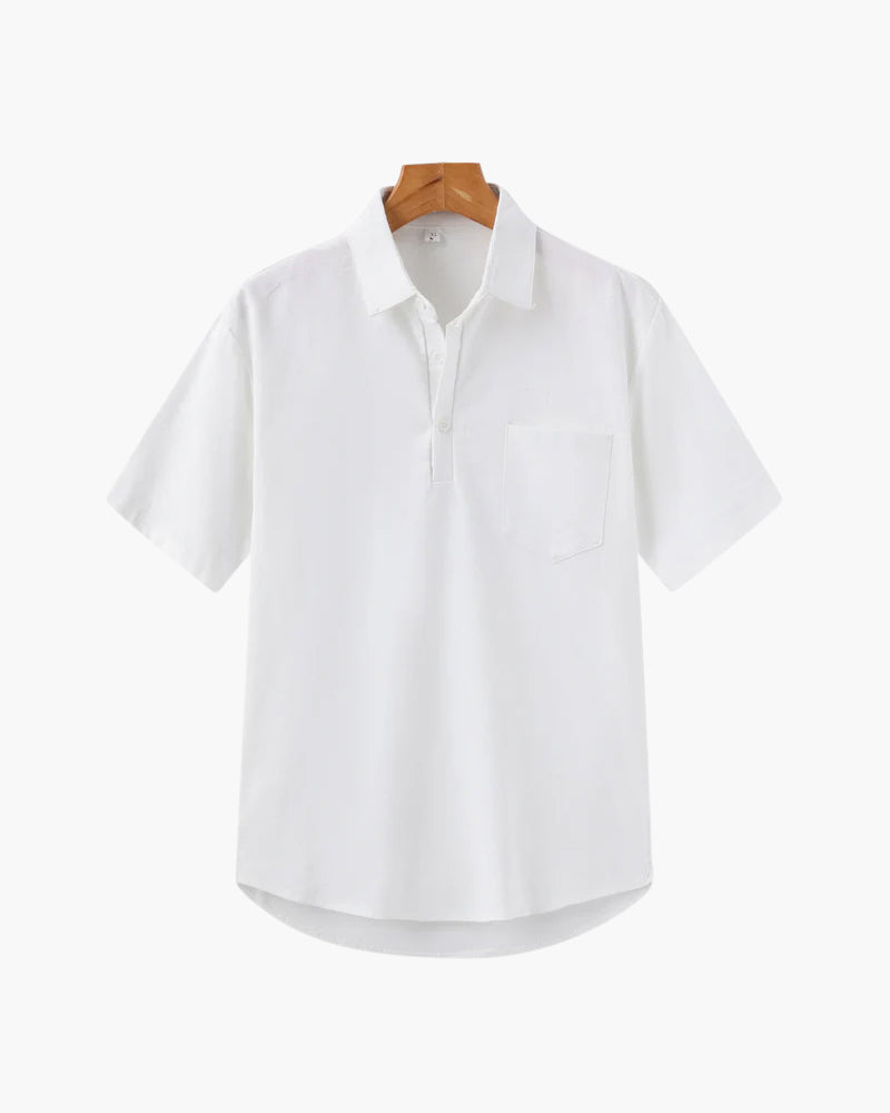 Camisa Masculina Amalvi Positano Linho
