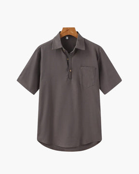 Camisa Masculina Amalvi Positano Linho