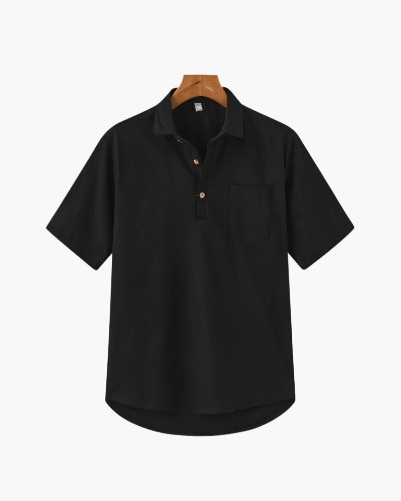 Camisa Masculina Amalvi Positano Linho