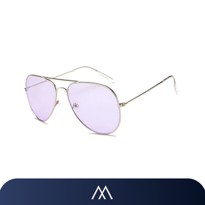 óculos de sol aviador moderno para verão e uso diário