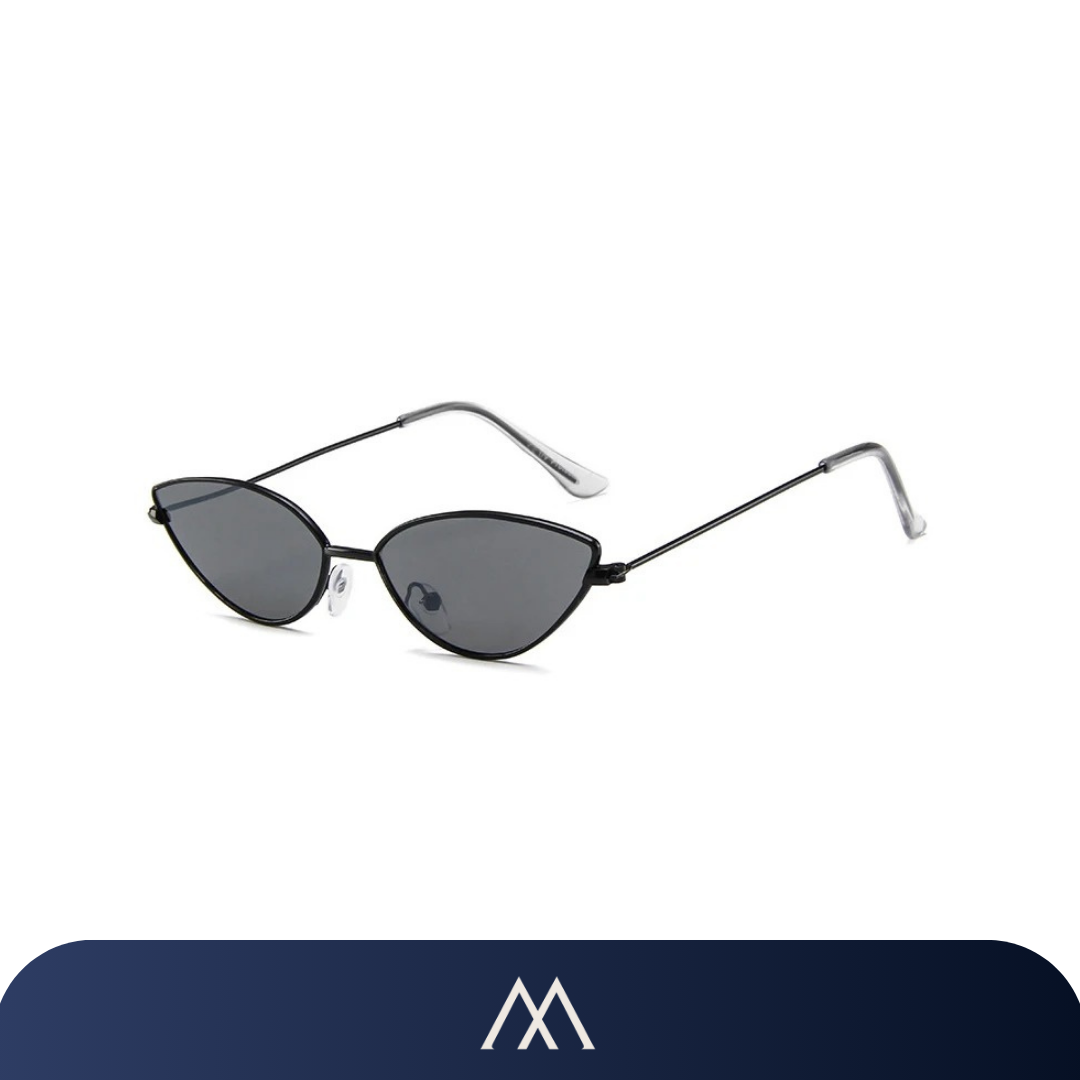 óculos de sol feminino Amalvi Nerina olho de gato vermelho UV400