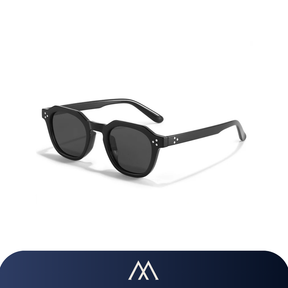 óculos de sol masculino Amalvi Monaco preto lente polarizada UV400