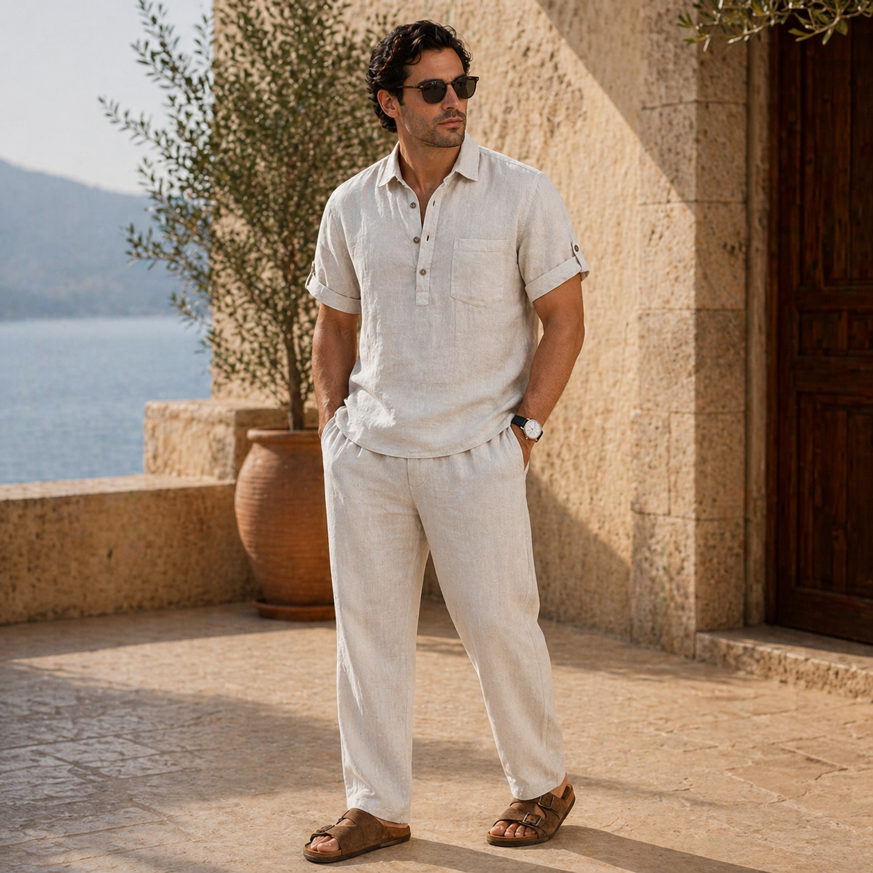 Conjunto Masculino Casual Sofisticado Amalvi Monte Carlo