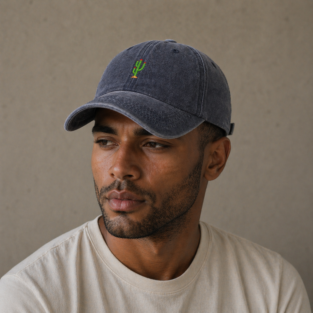 Boné Amalvi Cactano Vintage Ajustável