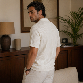 Camisa Polo Masculina Amalvi Siena Tricot