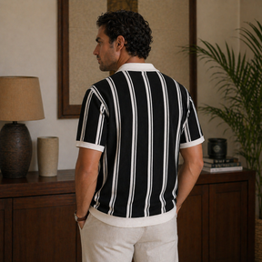 Camisa Polo Masculina Amalvi Palermo em Algodão
