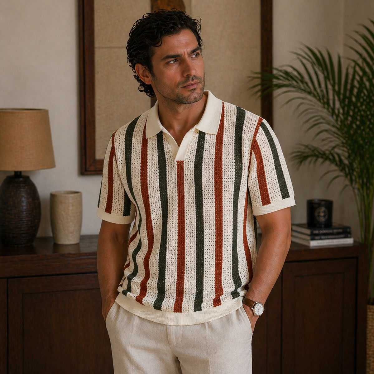 Camisa Polo Masculina Amalvi Vicenza