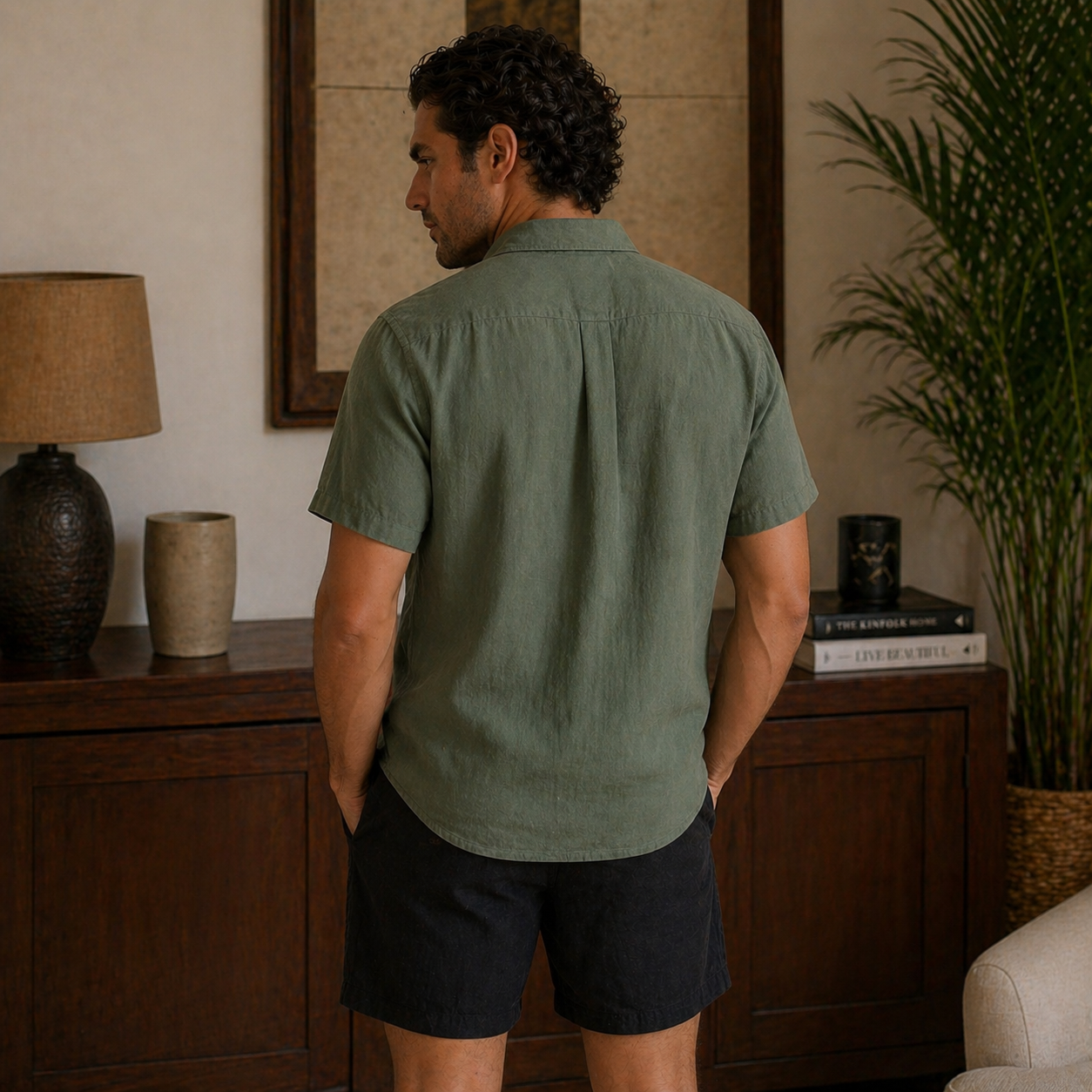 Conjunto Masculino Amalvi Torino em Linho