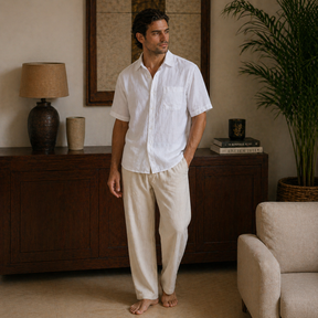 Conjunto Masculino Amalvi Positano em Linho