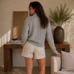 Suéter Feminino Amalvi Aspen em Tricot