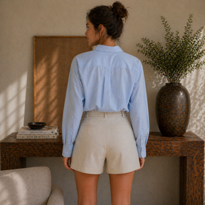 Camisa Feminina Amalvi Firenze em Linho