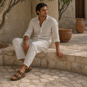 Sandália Masculina Amalvi Napoli