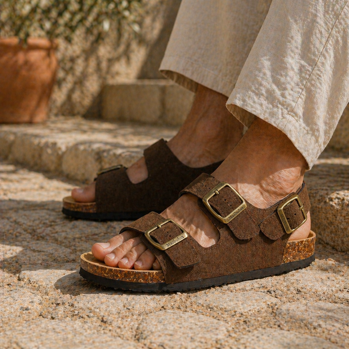 Sandália Masculina Amalvi Napoli