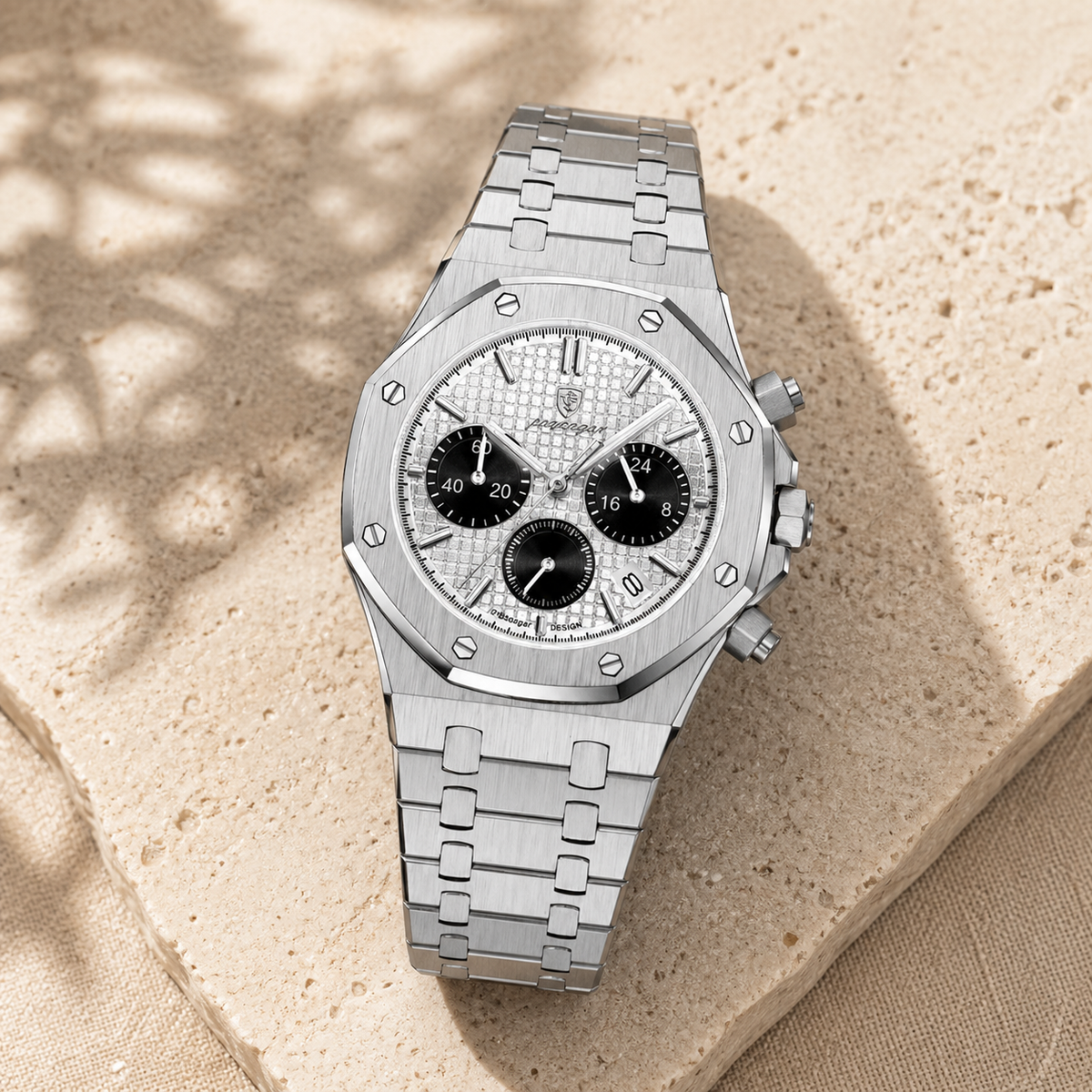 Relógio Masculino Amalvi Milano Chronograph em Aço Inoxidável