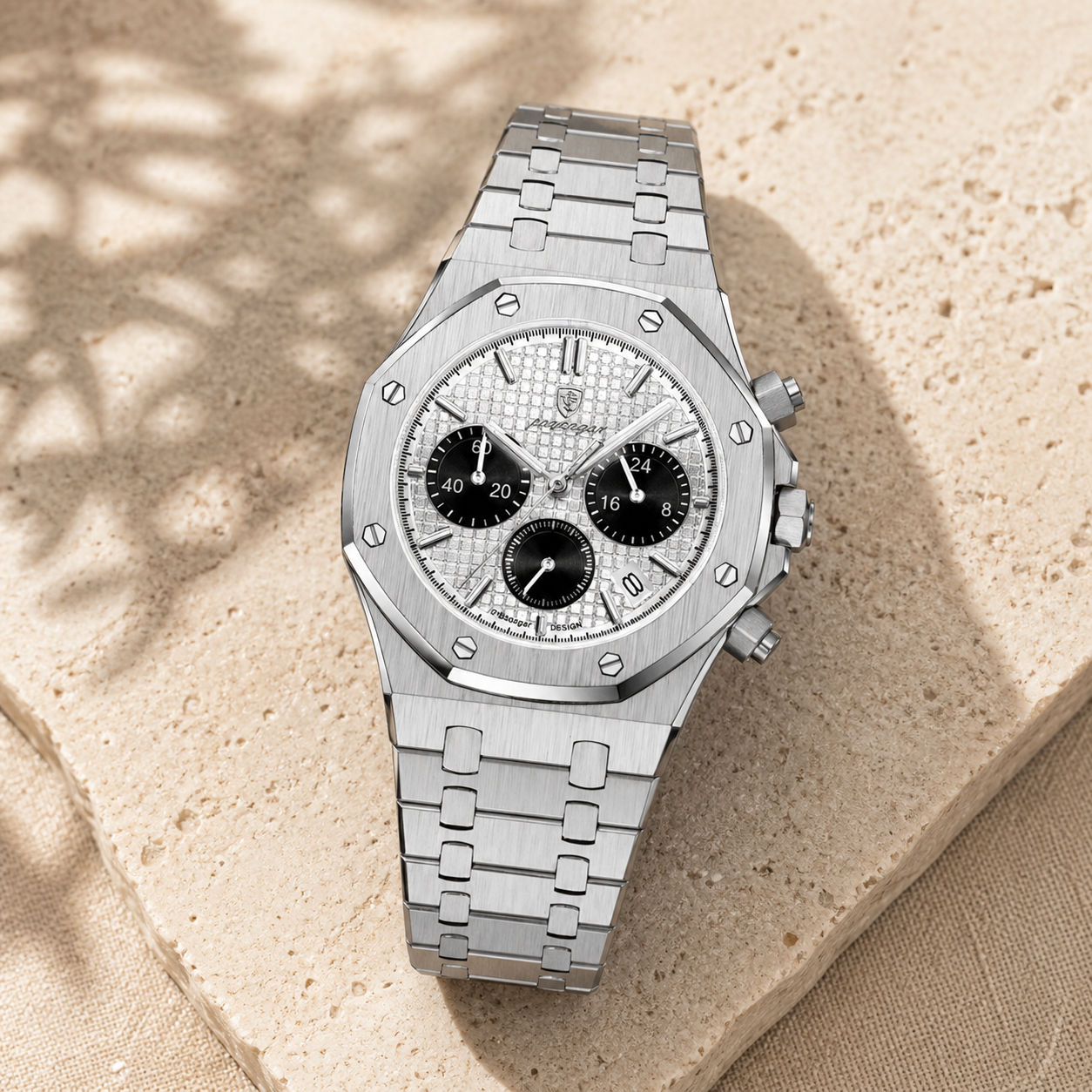 Relógio Masculino Amalvi Milano Chronograph em Aço Inoxidável