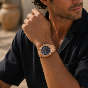 Relógio Masculino Amalvi Verona Chrono Steel