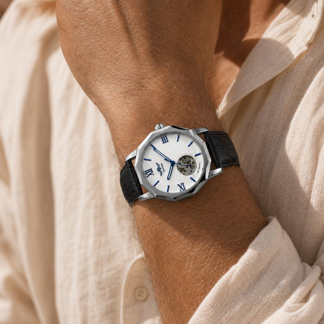 Relógio Masculino Amalvi Genova Automatic Skeleton
