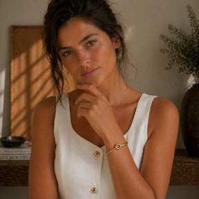 Pulseira Feminina Amalvi Nodo Aureo