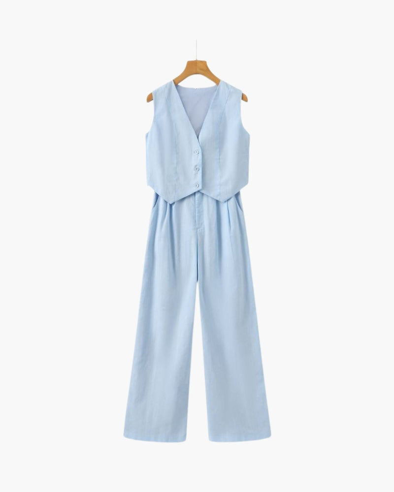 Conjunto Feminino Amalvi Milano em Linho