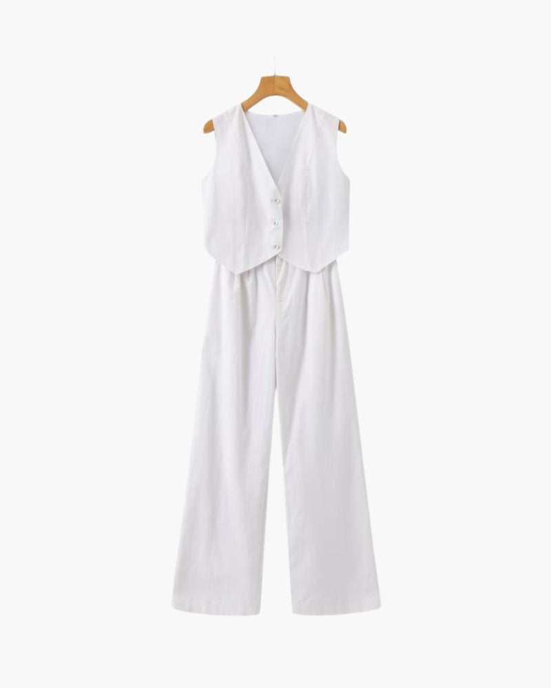 Conjunto Feminino Amalvi Milano em Linho