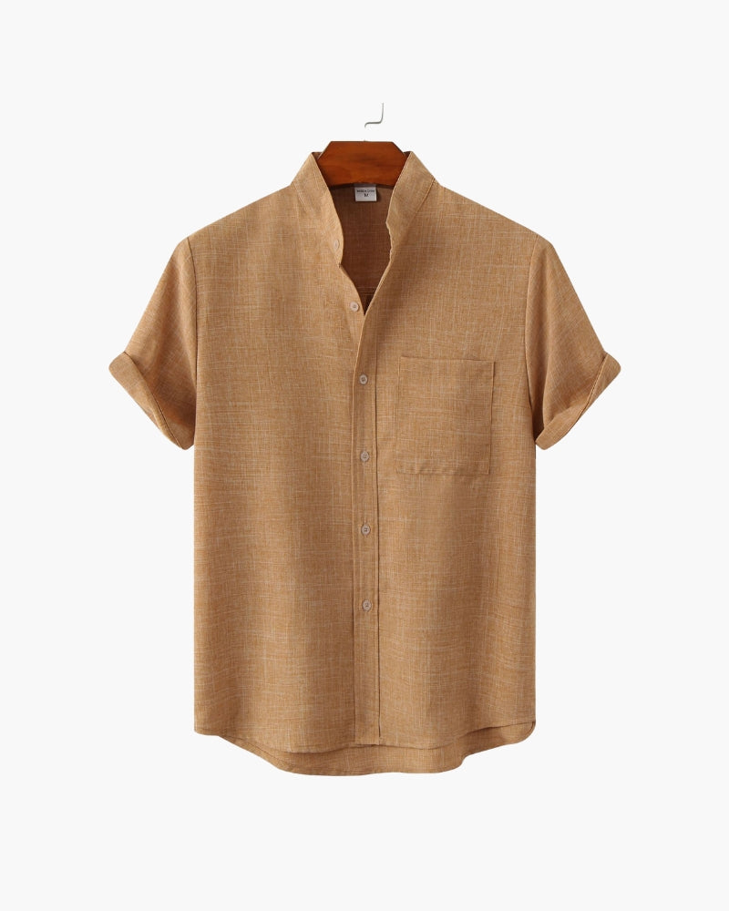 Camisa Masculina Amalvi Salerno Linho