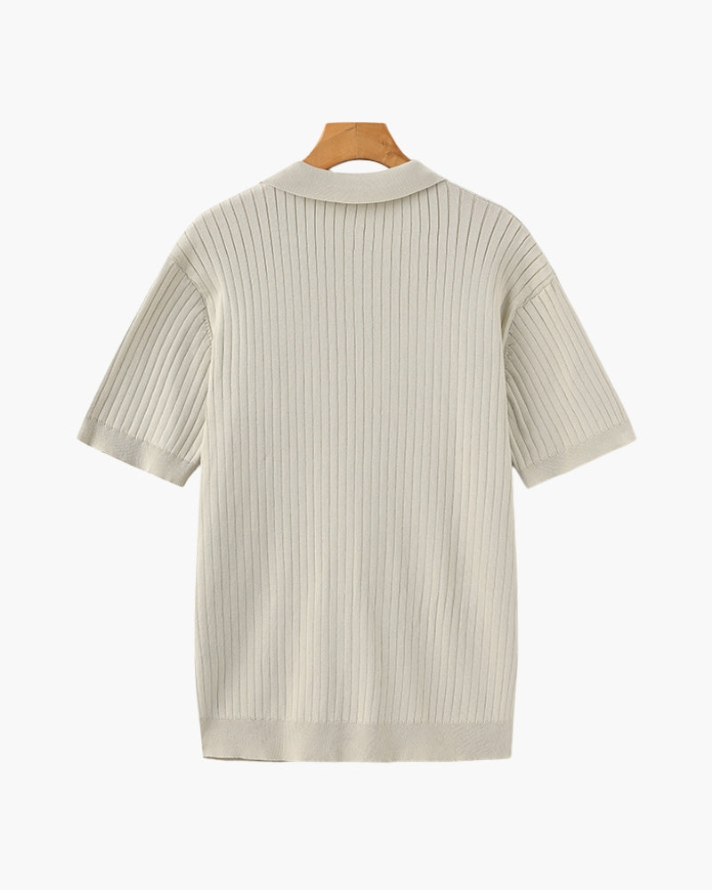 Camisa Polo Masculina Amalvi Siena Tricot