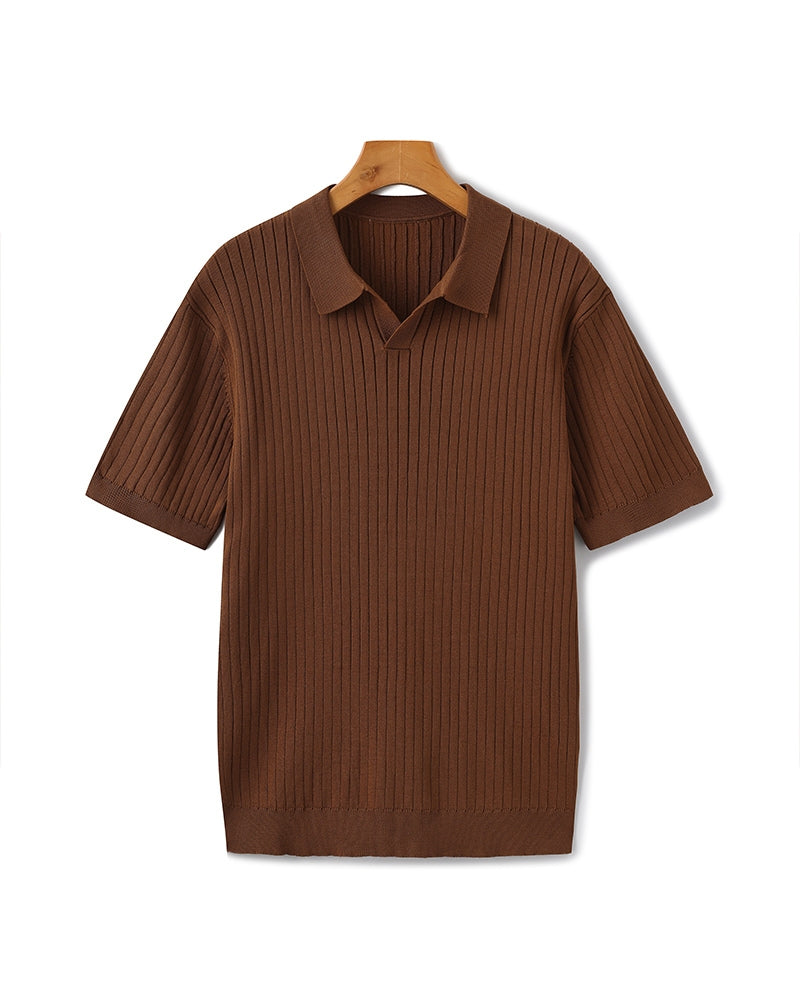 Camisa Polo Masculina Amalvi Siena Tricot