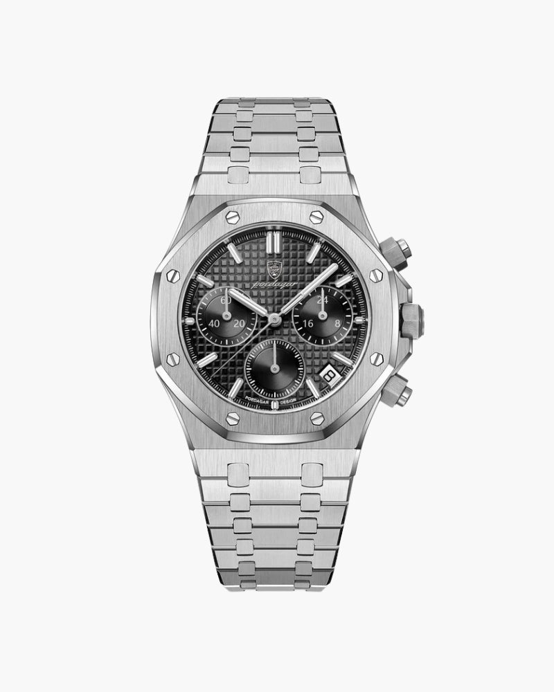 Relógio Masculino Amalvi Milano Chronograph em Aço Inoxidável