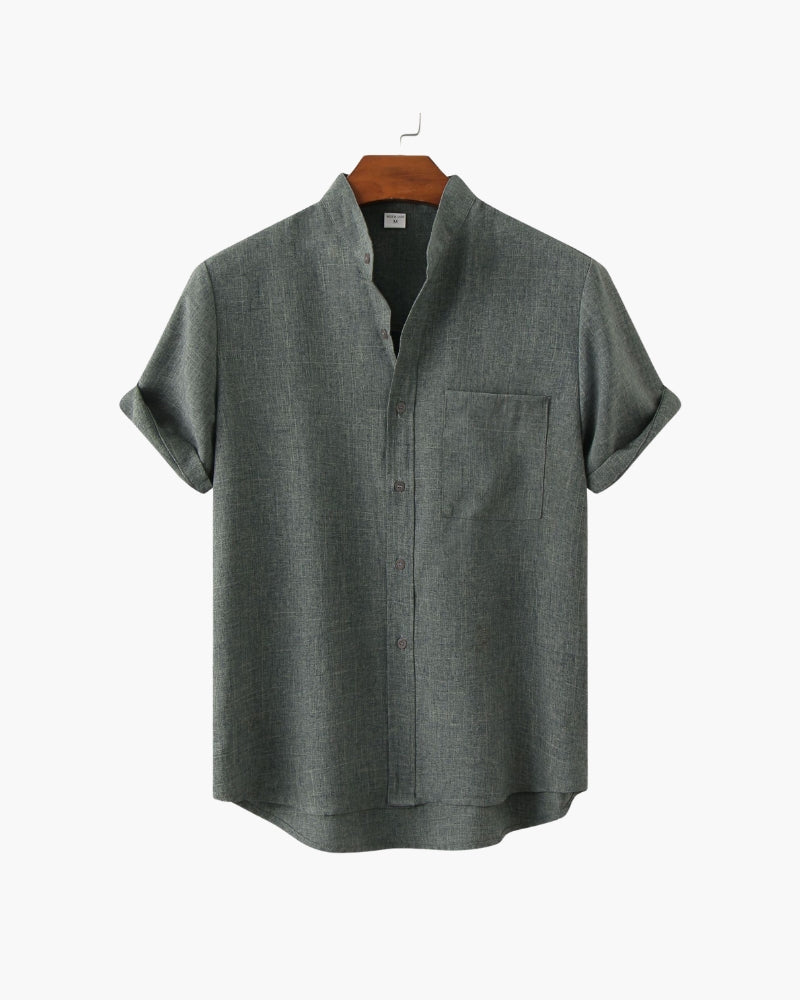 Camisa Masculina Amalvi Salerno Linho