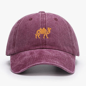 Boné Amalvi Camello Vintage Ajustável