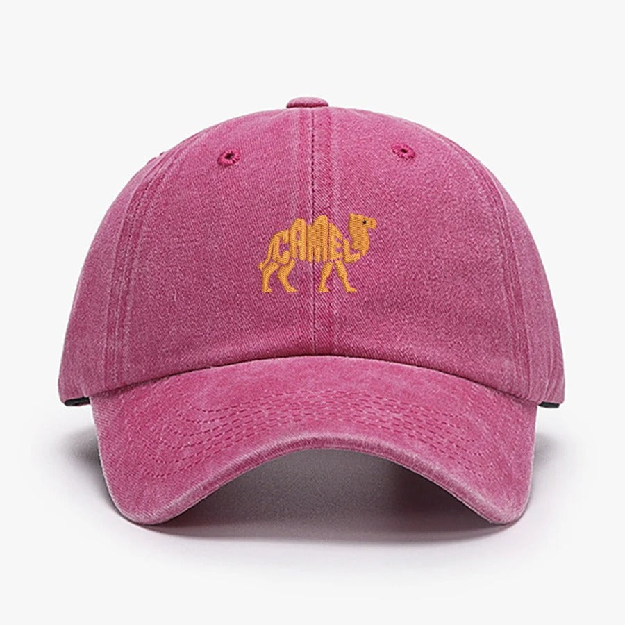 Boné Amalvi Camello Vintage Ajustável