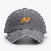 Boné Amalvi Camello Vintage Ajustável