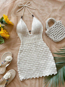 Vestido Feminino Amalvi Ibiza Crochet