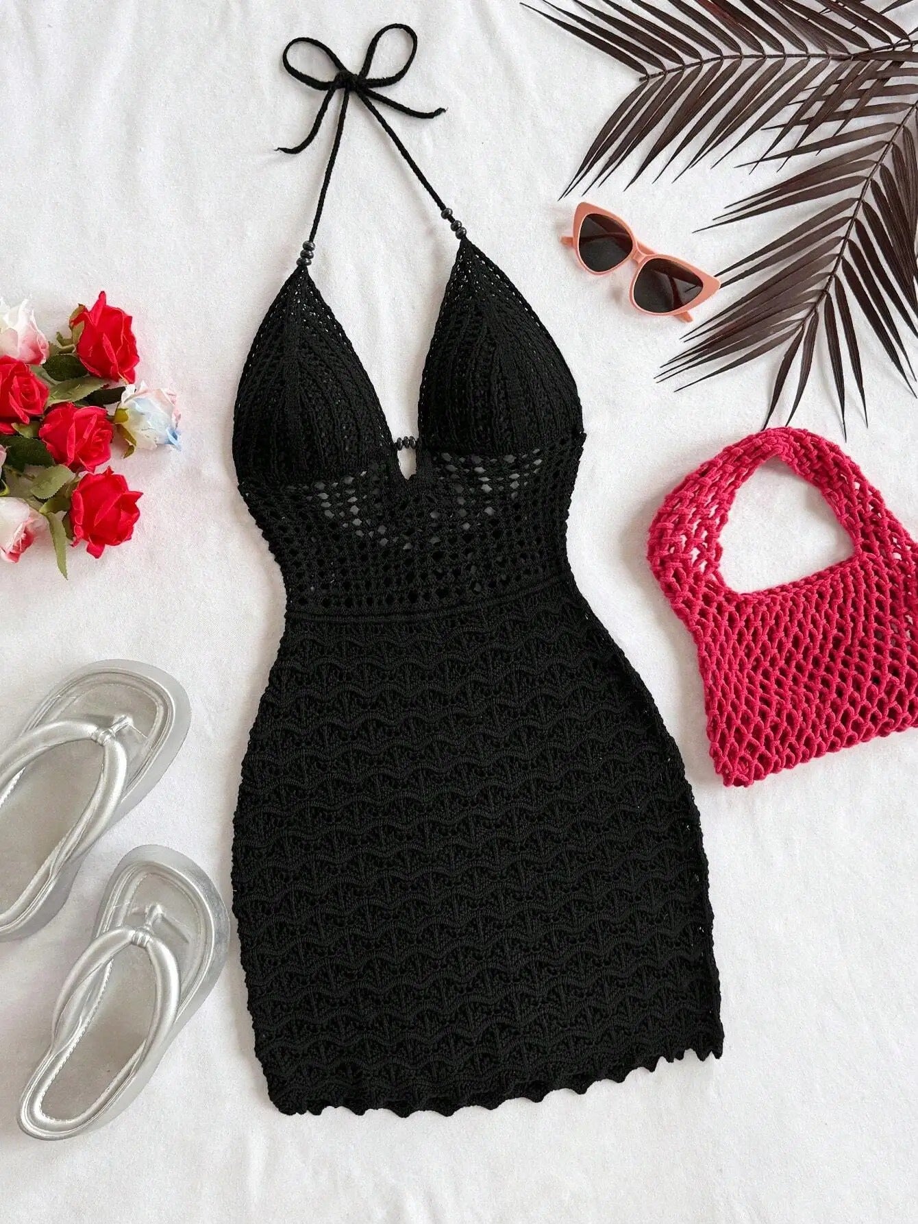 Vestido Feminino Amalvi Ibiza Crochet