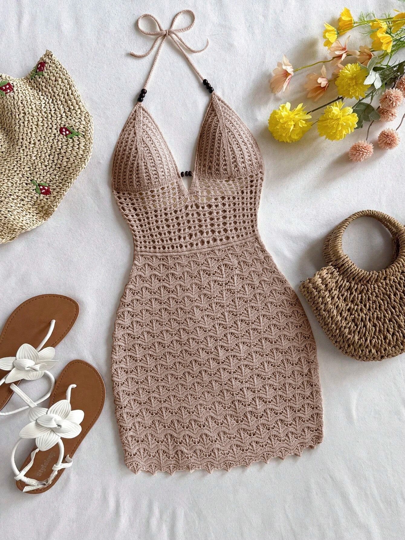 Vestido Feminino Amalvi Ibiza Crochet
