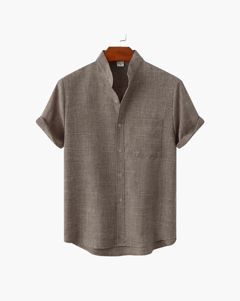 Camisa Masculina Amalvi Salerno Linho