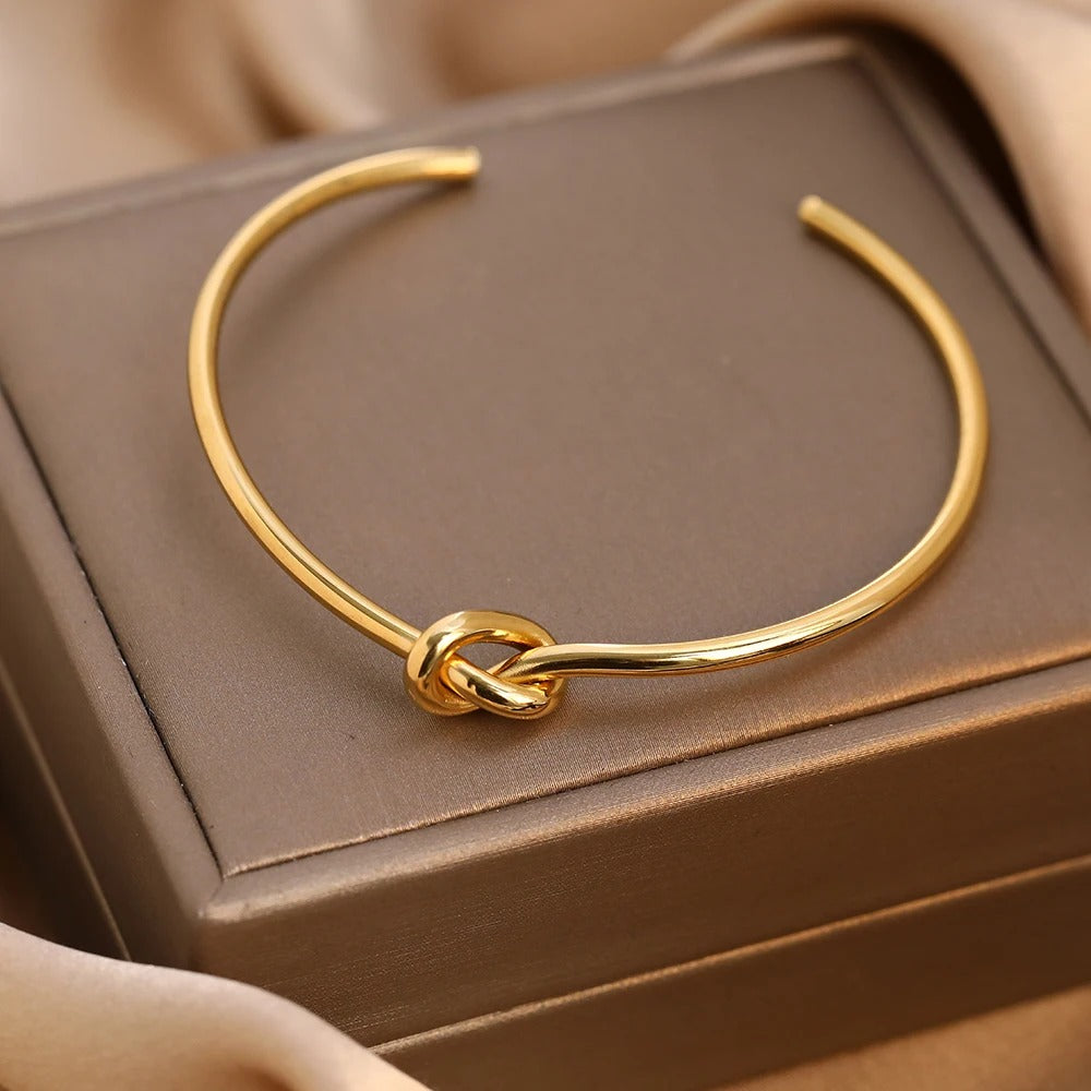 Pulseira Feminina Amalvi Nodo Aureo